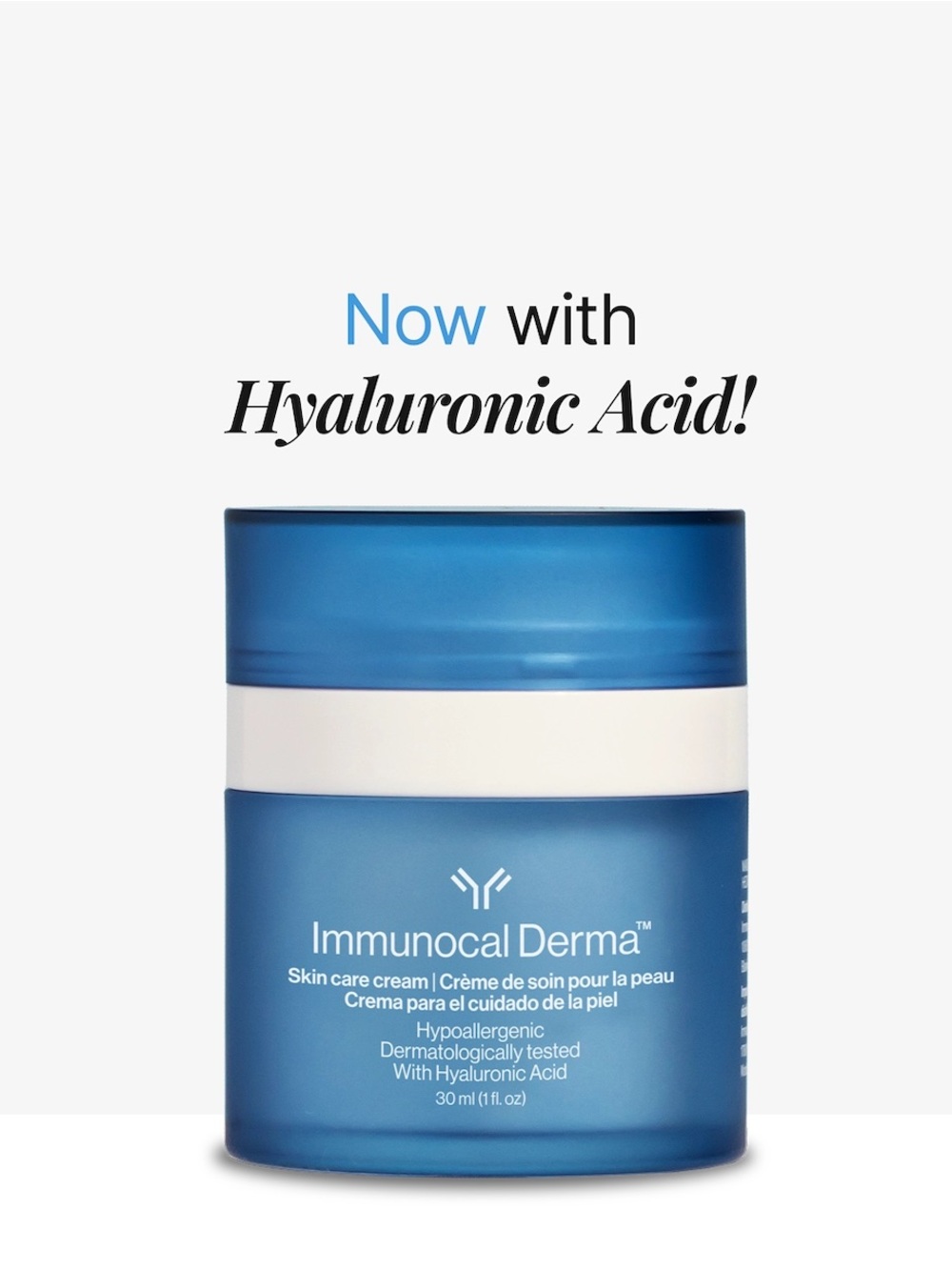 Hyaluronic Acid Moisturizing Cream — Blue